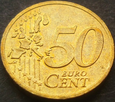 Moneda 50 EUROCENTI - GERMANIA, anul 2002 * cod 2368 - litera A foto