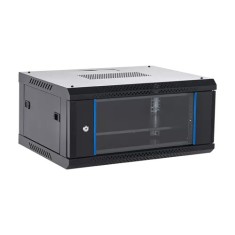 Rack perete 4U 19'' 600x450, negru, seria economica - ASYTECH Networking ASY-4U-6045WL
