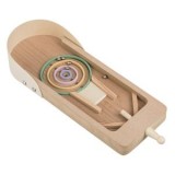 Joc de masă Pinball din lemn, 2 jucători, versiune miniaturală, CMCLASS