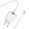 Incarcator Retea Cu Cablu USB-C Prestico F8S, 20W, 3A, 1 x USB-C, Alb, Universal