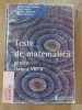 Teste de matematica pentru clasa a 8 a Stefan Smarandache,Petre Simion