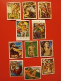 PARAGUAY, MICHELANGELO - SERIE COMPLETĂ MNH