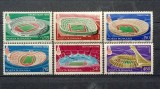 Romania 1979 - stadioane olimpice, serie stampilata