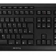 Kit Tastatura si mouse Wireless Cherry STREAM, USB, Layout US (Negru)