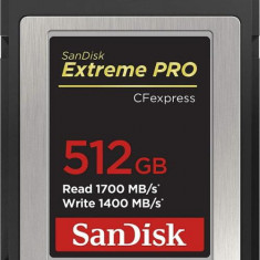 Card de memorie SanDisk Extreme PRO CFexpress SDCFE-512G-GN4NN, 512GB