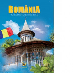 Romania. Atlas ilustrat bilingv roman-german