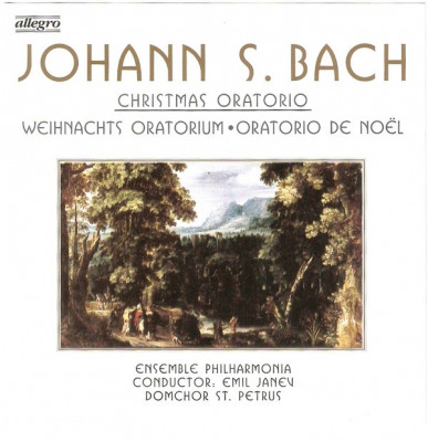 CD Johann S. Bach, Ensemble Philharmonia Christmas Oratorio (Highlights),clasica foto