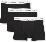 Boxeri Calvin Klein pentru barbati, pachet de 3, negru, Marimea M (81-86cm) - NOU