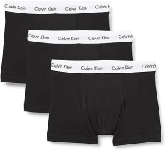 Boxeri Calvin Klein pentru barbati, pachet de 3, negru, Marimea XL (102-107cm) - OUTLET