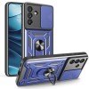 Husa Techsuit CamShield Albastra pentru Samsung Galaxy A56 5G, Protectie Camera