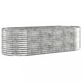 Cumpara ieftin Strat inaltat gradina 249x100x68 cm otel galvanizat