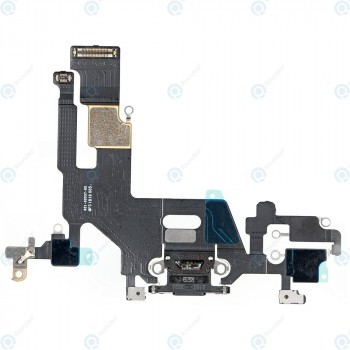 Conector de &amp;icirc;ncărcare flex negru pentru iPhone 11 foto