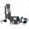 Conector de &icirc;ncărcare flex negru pentru iPhone 11