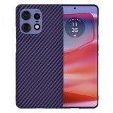 Husa pentru Motorola Edge 50 Pro, Techsuit, Carbonite FiberShell, Mov