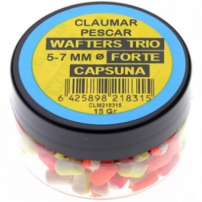 Wafters Claumar Trio Forte Capsuna, 15g, 5-7mm foto