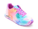 Pantofi sport SKECHERS multicolor, UNO, din piele ecologica