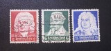 Germania Reich-ul German 1935 Mari Compozitori Germani Bach Sch&uuml;tz H&auml;ndel 3v Serie Completă Ștampilată / Neștampilată - A0040