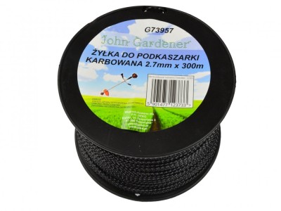 Coarda taiere pentru masini de tuns iarba, forma ondulta, 2.7mmx300m, GEKO G73957 foto