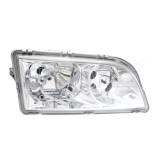 Far VOLVO S40 / V40, 07.2000-12.2003, partea Dreapta, electric, tip bec H7+H7, rama silver, fara motoras, mufa cu 4 pini, Depo