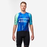 Tricou ciclism de șosea RCR PRO oficial Decathlon AG2R La Mondiale, Van Rysel