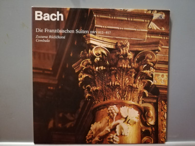 Bach &amp;ndash; French Suites &amp;ndash; 2LP Set (1980/Eterna/RFG) - VINIL/Vinyl/NM+ foto