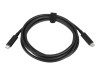 Lenovo USB, C to USB, C Cable 2m , 60W PD, 5Gbps, 24, pin, Negru