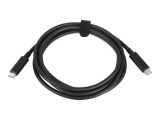 Lenovo USB, C to USB, C Cable 2m , 60W PD, 5Gbps, 24, pin, Negru