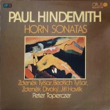 Disc vinil, LP. HORN SONATAS-PAUL HINDEMITH, Clasica