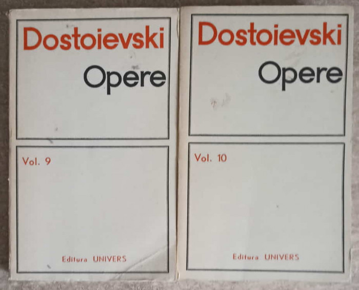 OPERE VOL.9-10 FRATII KARAMAZOV-F.M. DOSTOIEVSKI