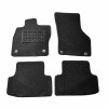 Covorase mocheta Audi A3 (8Y) 4/5usi, Sportback 2020-, Negre, set de 4 bucati