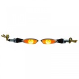 Semnalizator LED Mini pentru motocicleta MORELLA Chrome cu E-Mark Performance AutoTuning