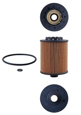 Filtru ulei MAHLE OX1075D foto