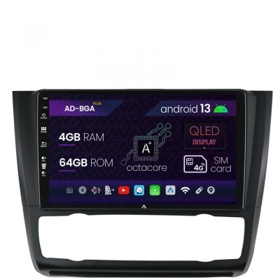 Navigatie BMW Seria 1 E87 (2007-2011), Clima Automata, Android 13, A-Octacore 4GB RAM + 64GB ROM, 9 Inch - AD-BGA9004+AD-BGRKIT399 foto