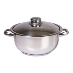 Oala inox Cocinera Zilan, 12 l, nr 30, capac inox