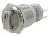 Comutator Rotativ SPDT 0,5A/220VAC 1A/24VDC