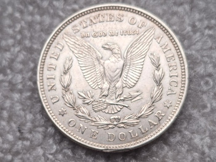 One / 1 dollar 1921, argint