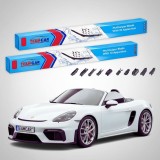 Cumpara ieftin Ștergătoare Porsche 718 Spyder 982 2019-2026 | Set Față Flat &ndash; TeamCar&reg;