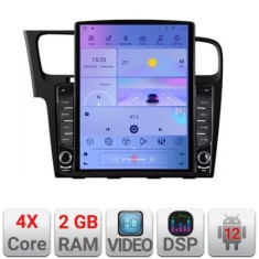 Navigatie VW Golf 7 K-491 ecran tip TESLA 9.7" cu Android Radio Bluetooth Internet GPS WIFI 2+32 DSP Quad Core CarStore Technology