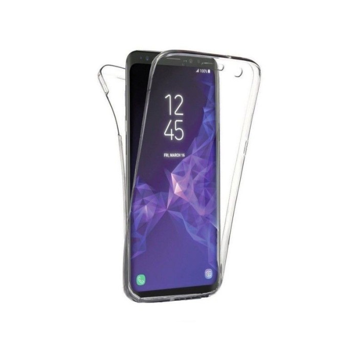Husa compatibila Samsung S7 Edge Full Tpu 360 - Transparent