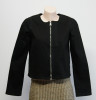 Jacheta Sonia by Sonia Rykiel, Bumbac, Negru, S/M