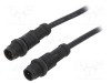 Cablu senzori automatizări M12-M12 0,5m AMPHENOL LTW