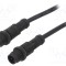 Cablu senzori automatizări M12-M12 0,5m AMPHENOL LTW