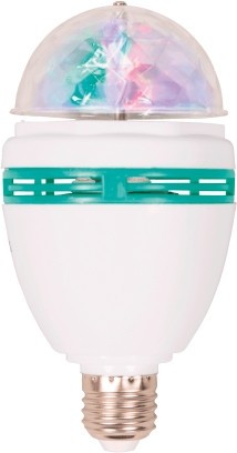 Bec LED Disco 3W E27 Rosu / Verde / Bleu