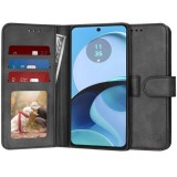 Husa pentru Motorola Moto G14 - Techsuit Diary Book - Black