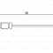 BOSCH 1 987 474 901 senzor de avertizare,uzura placute de frana