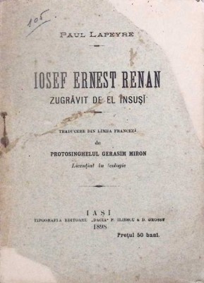 IOSEF ERNEST RENAN ZUGRAVIT DE EL INSUSI-PAUL LAPEYRE-278303 foto
