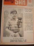 Revista Rom&acirc;nă de Șah - Nr.8 1988 August
