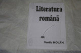 Literatura romana - Vasile Molan - Universitatea din Bucuresti