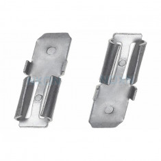 2x Terminal adaptor de prindere pentru baterie cu plumb - de la 4,74 mm la 6,35 mm (F1 la F2)