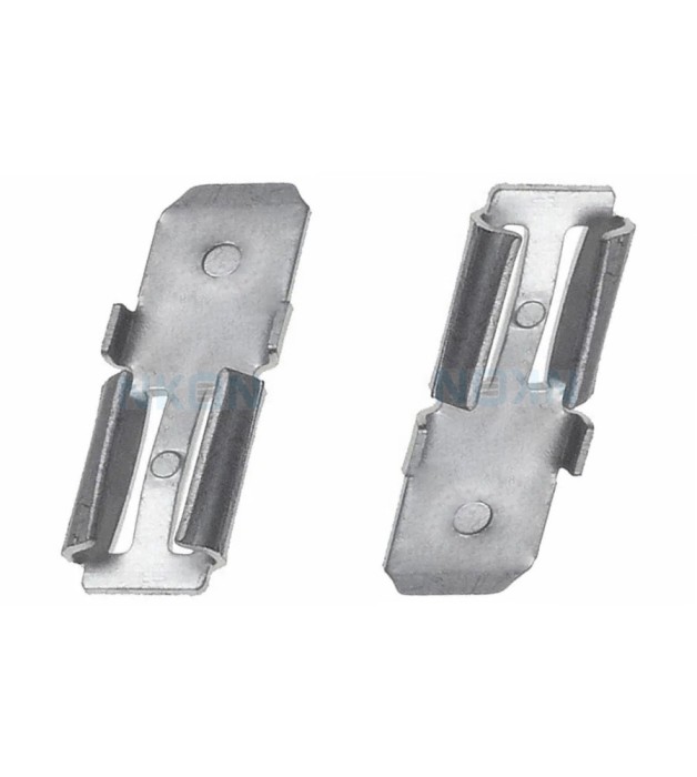 2x Terminal adaptor de prindere pentru baterie cu plumb - de la 4,74 mm la 6,35 mm (F1 la F2)